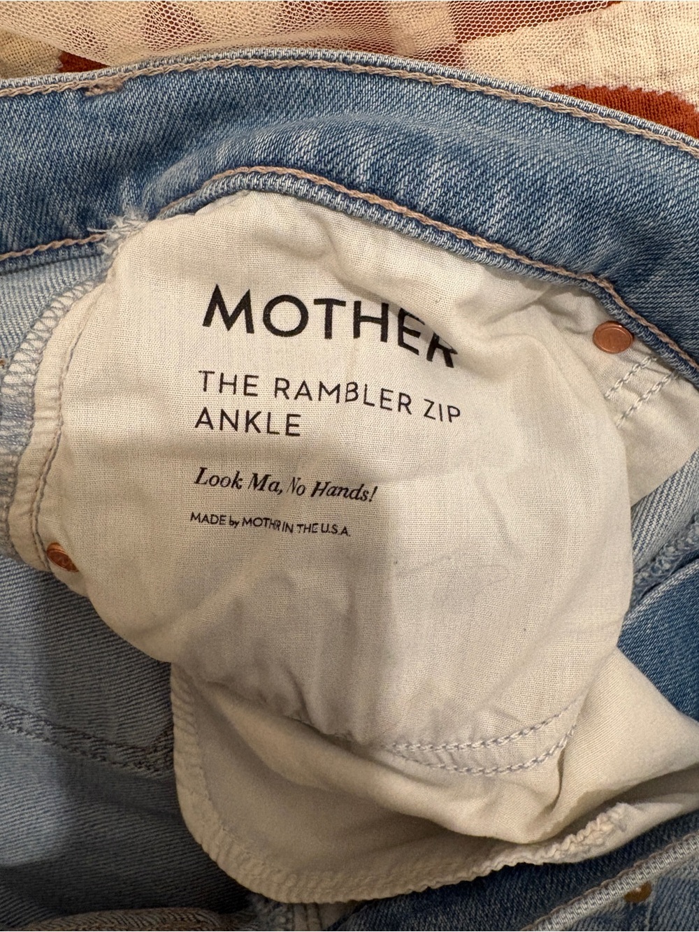 MOTHER The Rambler Ankle Straight Leg Jeans (Look Ma No Hands) - Picture 13 of 14
